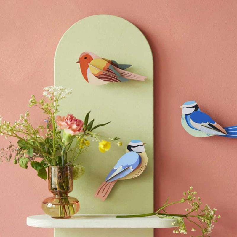 Décoration Murale Garden Birds Blue Tits