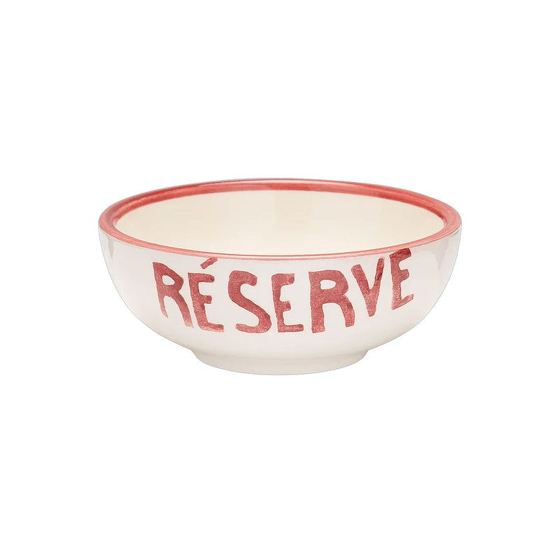 Bol tapas Réservé