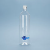 Atlantis Blue Fish Borosilicate Glass Bottle - 1.2 L | Fleux | 3