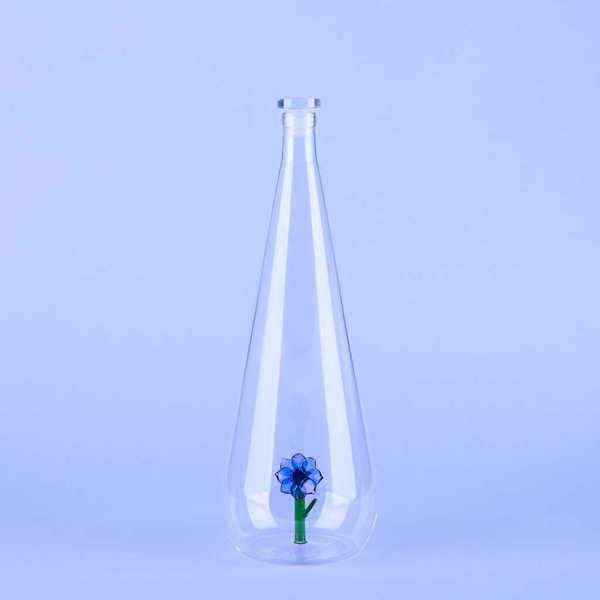 Bouteille Botanical Anémone 1L Bleu