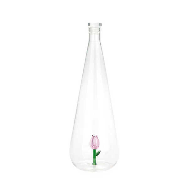 Bouteille Botanical Tulipe 1L Rose