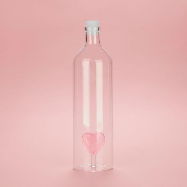 Love borosilicate glass bottle - 1.2 L
