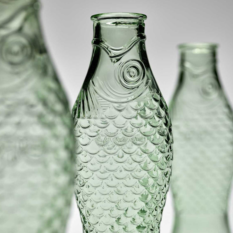 Poissons Rouges 10th Green Bottle fish bottle - 1l - serax | flowers – Fleux