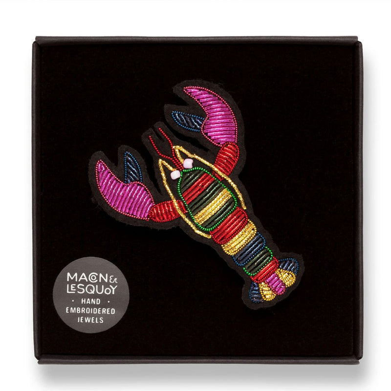 Broche Homard en Pyjama