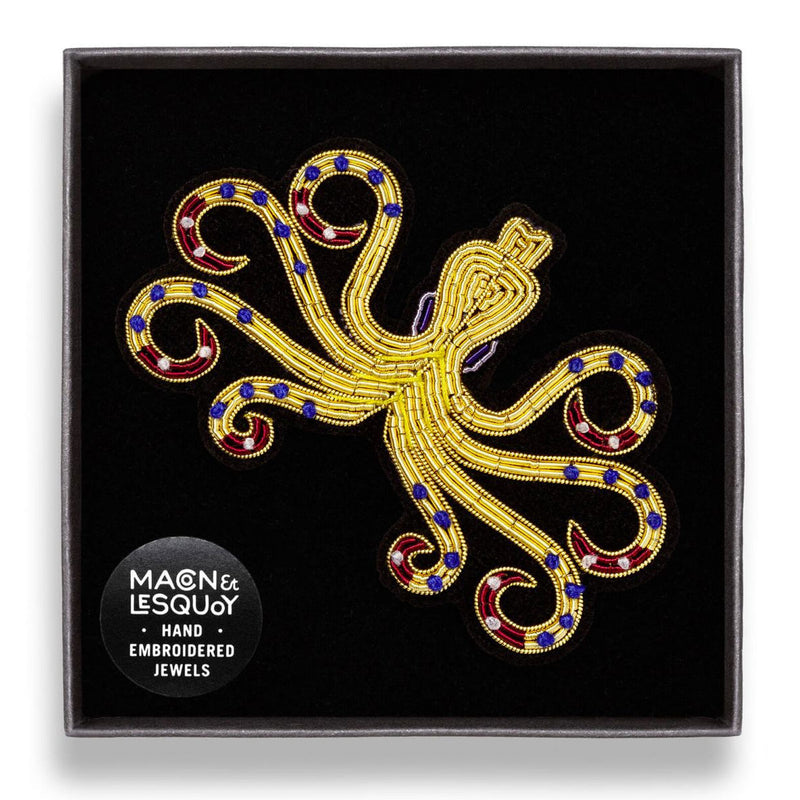 Broche Pieuvre Grecque