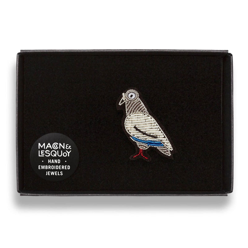 Pigeon Brooch