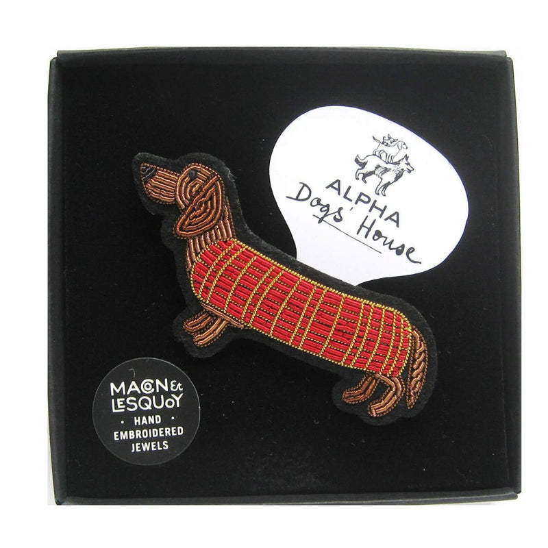 Broche Teckel