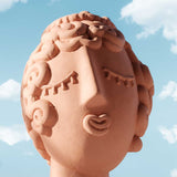 Buste Poppea - 24 cm x 20 cm x 44 cm - Terracotta | Fleux | 19