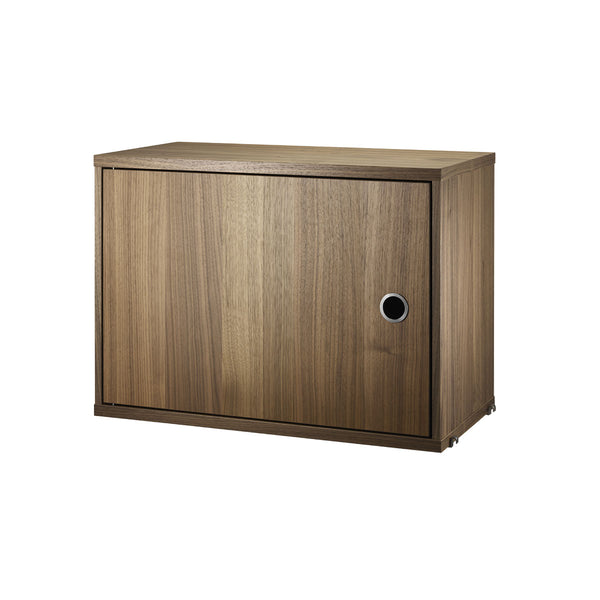 Caisson Porte battante - 58 x 42 x 30 cm - Noyer