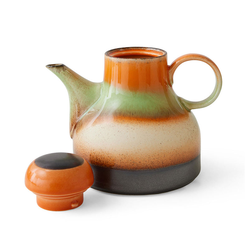 Cafetière Morning 70's en Céramique - 19 cm x 14 cm x 17.7 cm