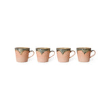 Cappuccino Blossom 70's mug - 12 cm x 9.5 cm | Fleux | 7