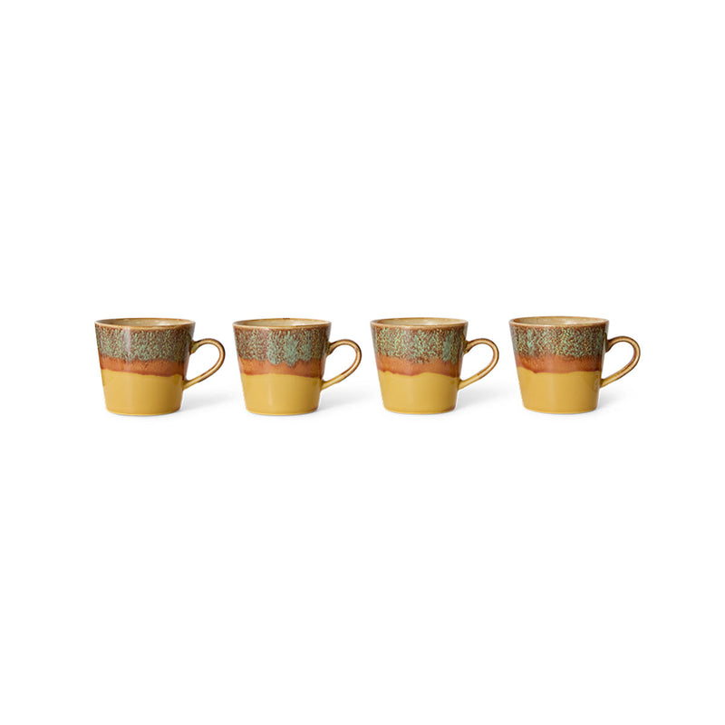 Cappuccino Cove 70's mug - 12 cm x 9.5 cm