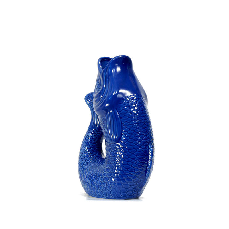 Decanter / Vase Monsieur Carafon Fish - Azure