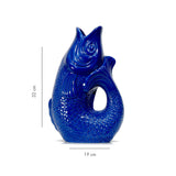 Carafe / Vase Monsieur Carafon Poisson - Azur | Fleux | 13