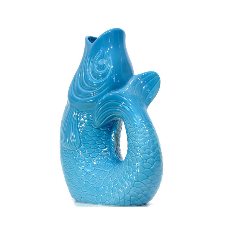 Carafe / Vase Monsieur Carafon Poisson - Lagoon
