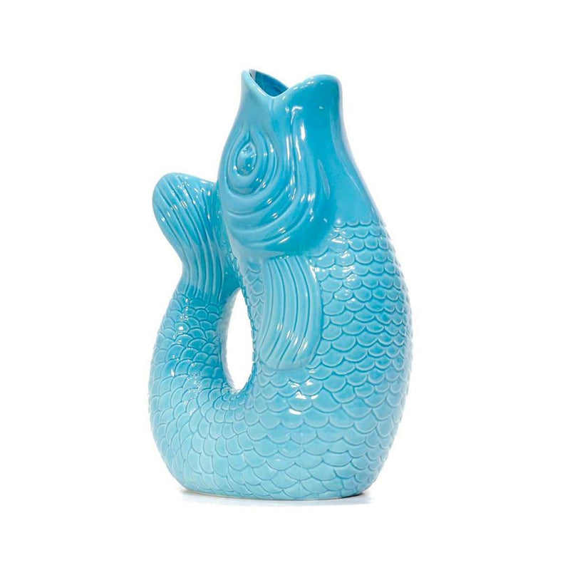 Carafe / Vase Monsieur Carafon Poisson - Lagoon