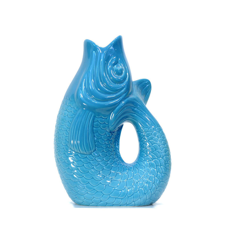 Carafe / Vase Monsieur Carafon Poisson - Lagoon