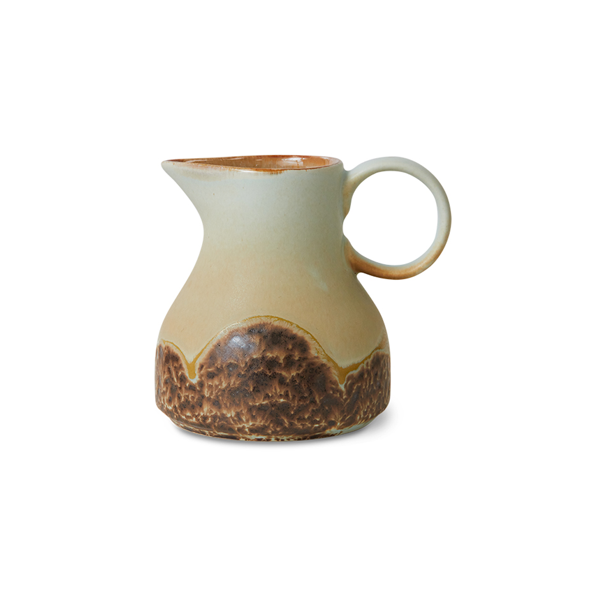 70's Ceramic Shell Milk Jug - HK Living | Fleux