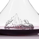Carafe à vin topographic Mont Blanc | Fleux | 4