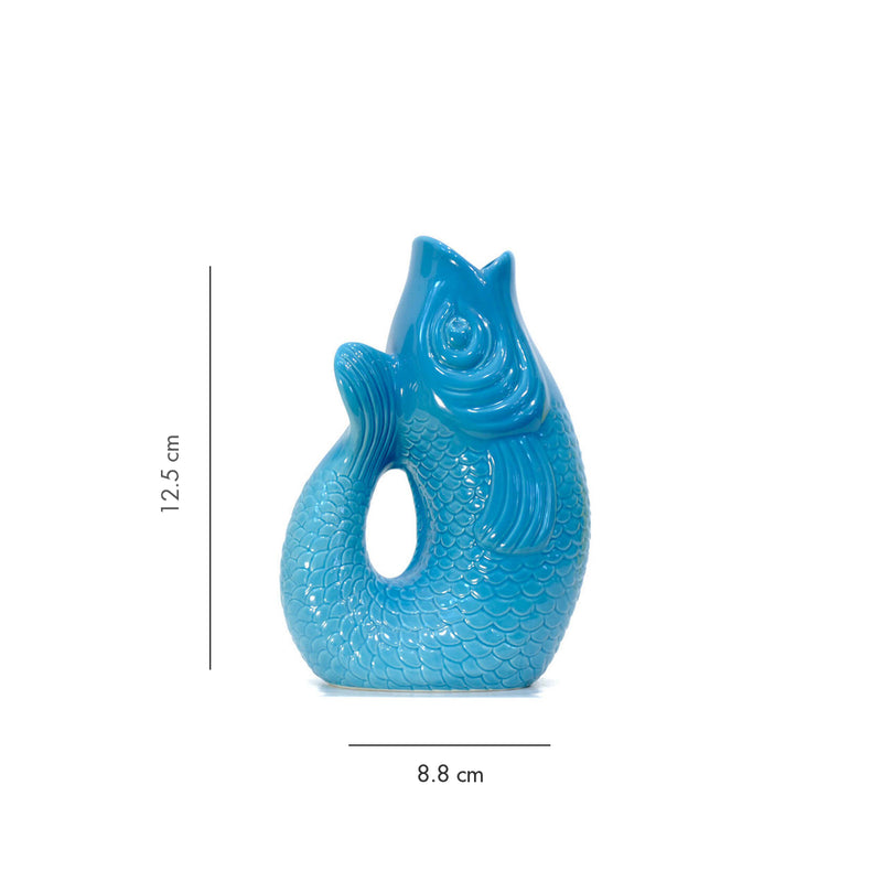 Carafe / Vase Monsieur Carafon Poisson - Lagoon
