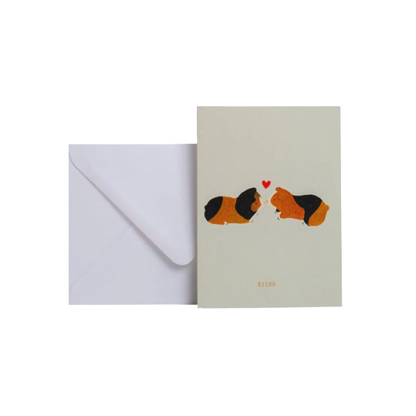 Guinea Pig Greeting Card