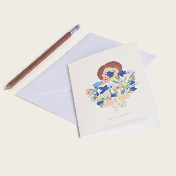 Happy Flowers Card