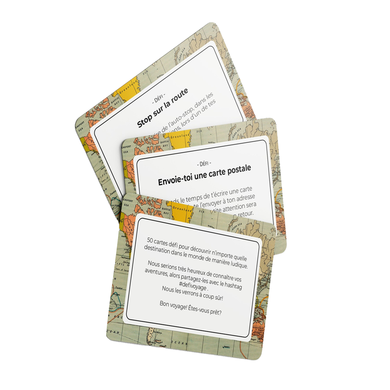 Travel Challenges Card Game