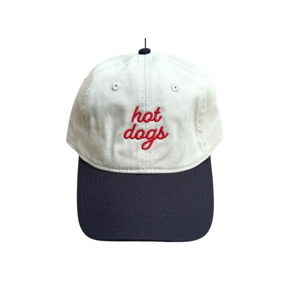 Casquette Baseball Hot dogs - Kaki / Noir / Rouge