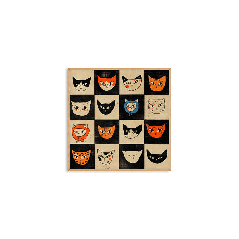 Affiche Cat Bingo - 50 x 50 cm