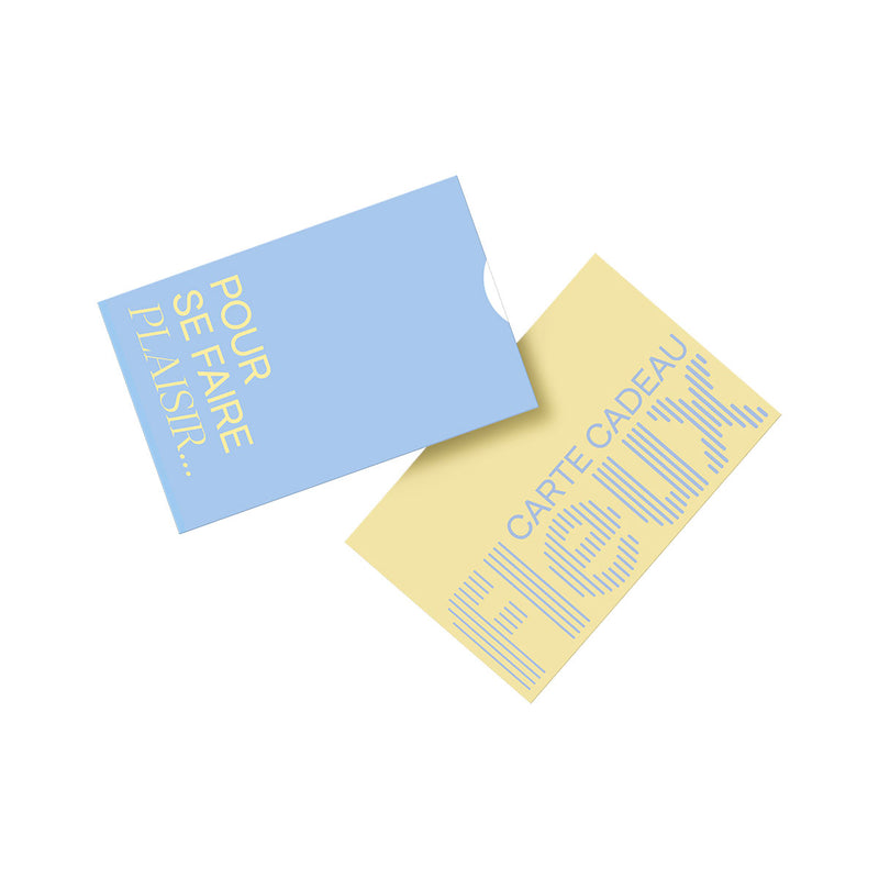 Carte cadeau Boutique