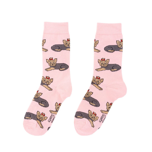 Chaussettes Opaques Yorkshire - Vieux Rose