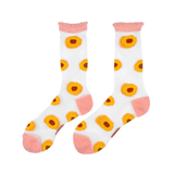 Chaussettes Transparentes Tournesols | Fleux | 4