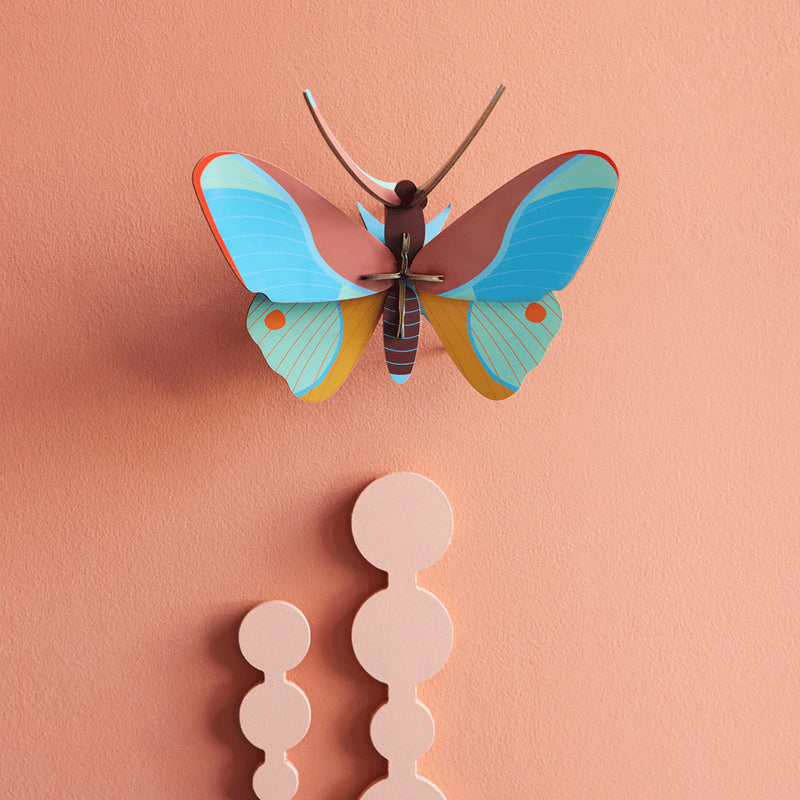 Claudina Butterfly wall decoration made from recycled cardboard