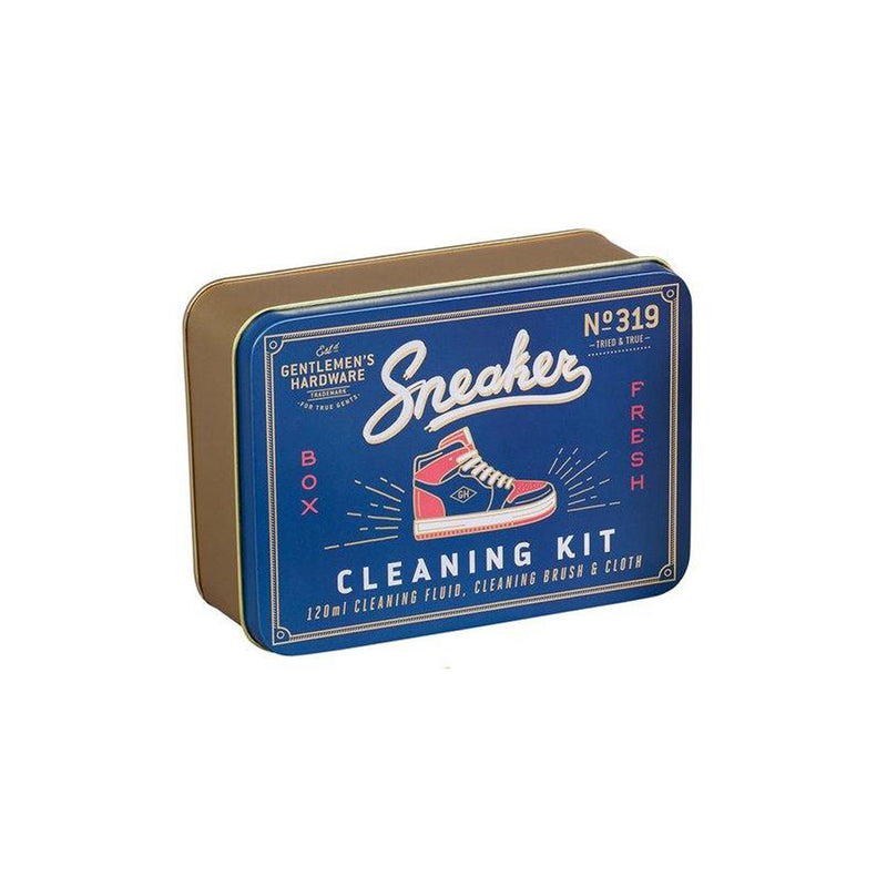 Sneaker cleaning kit in a box