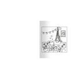 Livre de coloriage - Adorable voyage | Fleux | 6