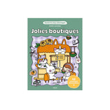 Livre de coloriage - Jolies boutiques | Fleux | 5