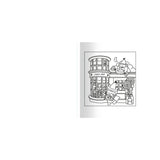 Livre de coloriage - Jolies boutiques | Fleux | 7