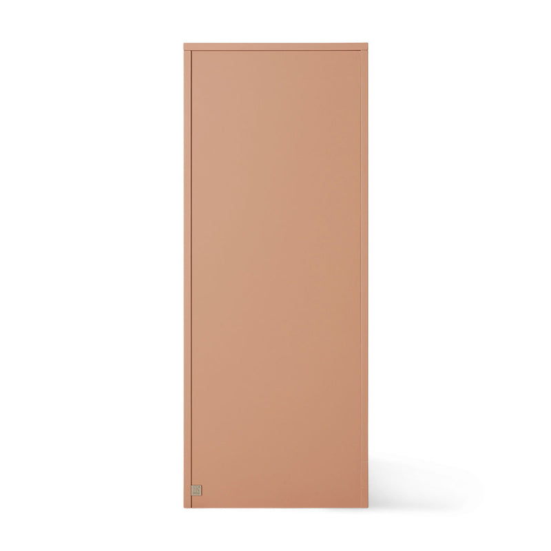 7 Drawer Chest of Drawers - 45 x 40.5 x 113 cm - Blush