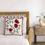 Coussin Influence Coquelicot rose - 40 x 40 cm | Fleux | 3