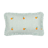 Coussin Les fruités brodé Oranges - 30 x 50 cm | Fleux | 5