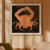 Affiche Spotted Calico Crab - 50 x 50 cm | Fleux | 6