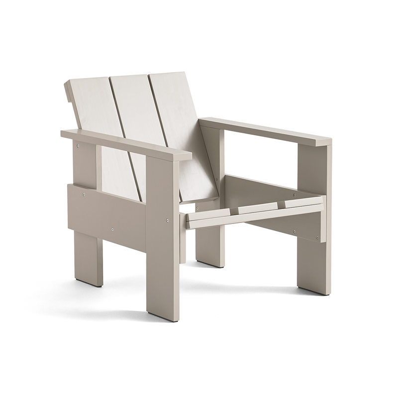 Chaise Longue Crate - London Fog - 77 x 64,5 x 58 cm