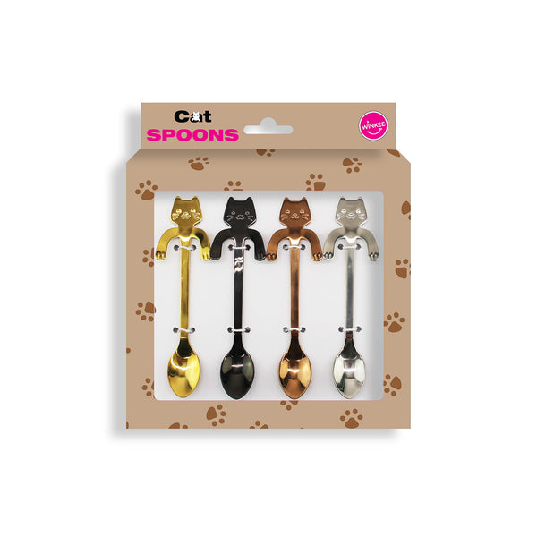 Set of 4 Hello Kitty Coffee Spoons