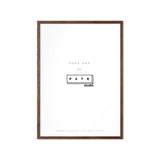 Cadre Chêne - 50 x 70 cm | Fleux | 32