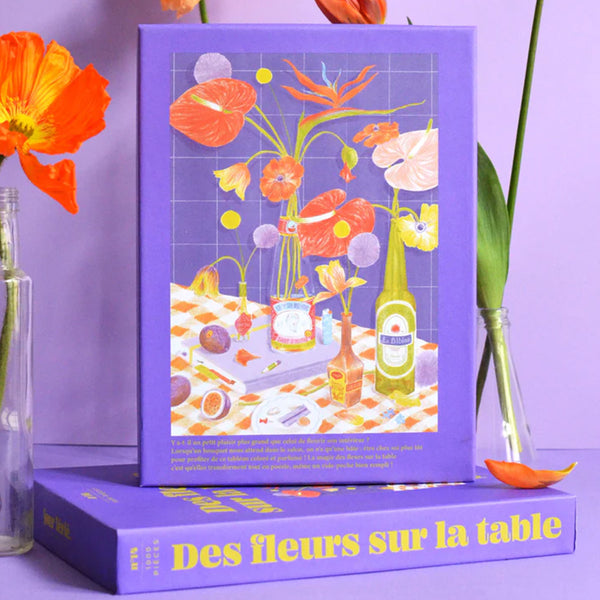 Puzzle Des fleurs sur la table - 1000 Pièces