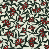 Dessous De Plat Rond Céramique - Vert et Rouge | Fleux | 3