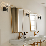 Lampe murale Miira - Rock grey / optic clear | Fleux | 7