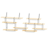Link Shelves System Duo Ash / Black