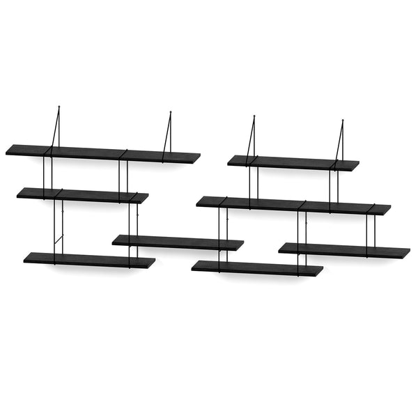 Link Shelves System Duo True Black