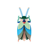 Emerald Beetle Wall Decor | Fleux | 5